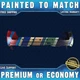 Painted To Match - Rear Bumper for 2021-2024 Chevy Suburban GMC Yukon XL w/ Park