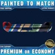 NEW Painted To Match Rear Bumper Replacement for 2007-2014 Chevy Tahoe GMC Yukon