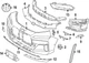 Genuine BMW Headlamp Cover 51-11-5-A09-A53