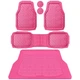 CAR PASS Heavy Duty Rubber Hot Pink Car Floor Mats & Cargo Liners, Deep Dish ...