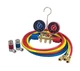 Robinair 45111 R-134a Manifold Hose Kit - Includes Brass Manifold with Gauges...