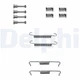 LY1330 DELPHI Accessory Kit, Brake Shoes Rear Axle for Audi BMW Land Rover Merce