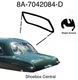 New 1949 1950 1951 Ford Car Single Groove Rear Window Rubber Weatherstripping