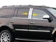 Fits 2005-2015 Chrysler Aspen 4PC Stainless Steel Chrome Pillar Post Trim