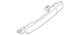 Genuine Nissan Handle Outside 82604-9BW9A