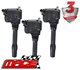 3 X MACE STANDARD REPLACEMENT IGNITION COIL FOR BMW 1 SERIES 116I B38B15A 1.5 I3