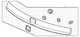Genuine Honda Garnish *NH932M* 74890-3A0-A01ZL