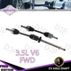 Front Driver & Passenger Set CV Axle Assembly for 09-14 Ford Taurus 3.5L V6 FWD