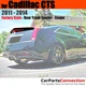 Painted Trunk Spoiler For 11-14 Cadillac CTS Coupe WA505Q CRYSTAL RED METALLIC