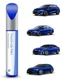 Touch Up Paint LX5R/W1 Moonlight Blue Pearl Compatible with Audi A3/A8