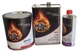 High Teck HFP450 Victory Red Basecoat Paint GM WA9260 & 8100 Clearcoat