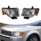 Pair HID Headlight For 2009-2012 Ford Flex Limited/Titanium (HID/XENON Models)