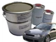 5 Liter Set 2K Car Paint Suitable for Audi VW LY7C Nardo Gray Incl