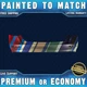 Painted To Match Rear Bumper Cover for 2023 2024 2025 Honda Accord EX-L/Touring