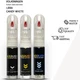 for VOLKSWAGEN VW LB9A CANDY WHITE Touch Up Paint Scratch Repair Remove Kit Set 