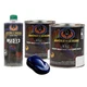 House Of Kolor C2C-KBC04 Oriental Blue Kandy Basecoat 2 Quart Kit + Slow Reducer