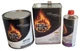 High Teck HFP256 GM WA382E Pewter Metallic Basecoat Paint & 8100 Clear Coat