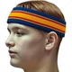 COUVER HB777 Long Thick Sports Basketball Headband for Large Head (1 Piece)