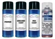 For Ford M6864A White Pearl Spray Paint Primer & Clear Compatible