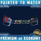 NEW Painted To Match Front Upper Bumper Replacment for 2021-2026 Honda Ridgeline