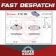 Brake Pads Set fits MINI ONE R56 1.4 Front 06 to 10 N12B14A Brembo 34106863292