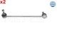 MEYLE x2 Link Stabilizer For BMW E60 E61 01-10 31356760986