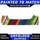NEW Painted To Match - Rear Bumper Cover Fascia for 2023-2025 Honda Accord Sedan
