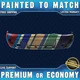 NEW Painted To Match - Front Bumper for 2002-2005 Chevy Trailblazer w/ Fog 02-05