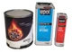 Ebony Black Basecoat Paint GM WA8555 High Teck HFP250 & UP2882 Clearcoat