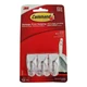 3M Command Brand Damage-free Hanging Small Wire Hooks Strongly Holds 0.5 lb