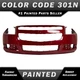 NEW Painted *WA301N Red Jewel* Front Bumper Cover for 2008-2012 Chevy Malibu