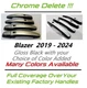 Custom Black and Color Door Handle Overlays 2019-2024 Chevy Blazer YOU PICK CLR