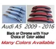 Custom Black OR Chrome Door Handle Covers 2009 - 2016 Audi A5 YOU PICK CLR