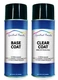 For Honda NH932M Solar Reflection Silver Spray Paint & Clear Compatible