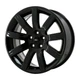 19" Ford Flex Wheel Rim Factory OEM 3768 2009-2016 Gloss Black