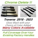 Custom Black & Color Door Handle Overlays 2018-2023 Chevy Traverse YOU PICK CLR