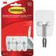 (6-3pk)-3M Command .5 Lb 3/4 In. x 1-5/8 In. Wire Adhesive Hook 17067ES-3PK
