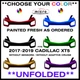 NEW FRONT BUMPER FOR 2017-2019 CADILLAC XT5 PAINTED CHOOSE YOUR COLOR GM1000A13
