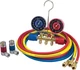 Robinair 45111 R134a Brass Manifold Hose Kit Red 