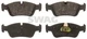 SWAG 20 91 6343 brake pad set, disc brake for BMW, BMW (BRILLIANCE)