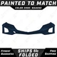 NEW Painted *WA424C - Blue* Front Upper Bumper Cover for 2018-2021 Chevy Equinox