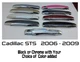 Custom Black OR Chrome Door Handle Covers 2006-2009 Cadillac STS YOU PICK CLR