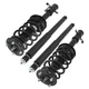 4pcs Complete Shock Absorber Struts For 2007-2010 Ford Edge Lincoln MKX