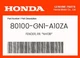 Honda Genuine Fender, Rr. *Nh138* - 80100-Gn1-A10Za