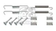 Febi 29225 Rear Brake Shoes Fitting Kit Fits Bmw 3 5 6 7 Series Gl-class M-class