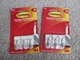 Lot of 2! 3m Company Small Wire Hooks Command 3pk Each