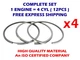 4cyl Piston rings set 77mm STD for MINI 08-444800-00 N12 B14 A 1397cc TD24547