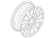 Genuine Ford 2007-2010 Lincoln MKX 18 Inch Wheel Rim Alloy 8A1Z-1007-D