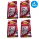 3M Command Small Hooks Multi Pack 4 Pack 0.5lb White New