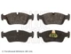Blue Print ADB114221 Brake Pad Set, Disc Brake for BMW BMW (Brilliance)